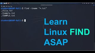 28 options for FIND command; simple, easy demonstrations