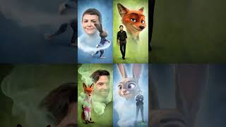 Nick & Judy Zootopia 2 Transformation With Their Voices