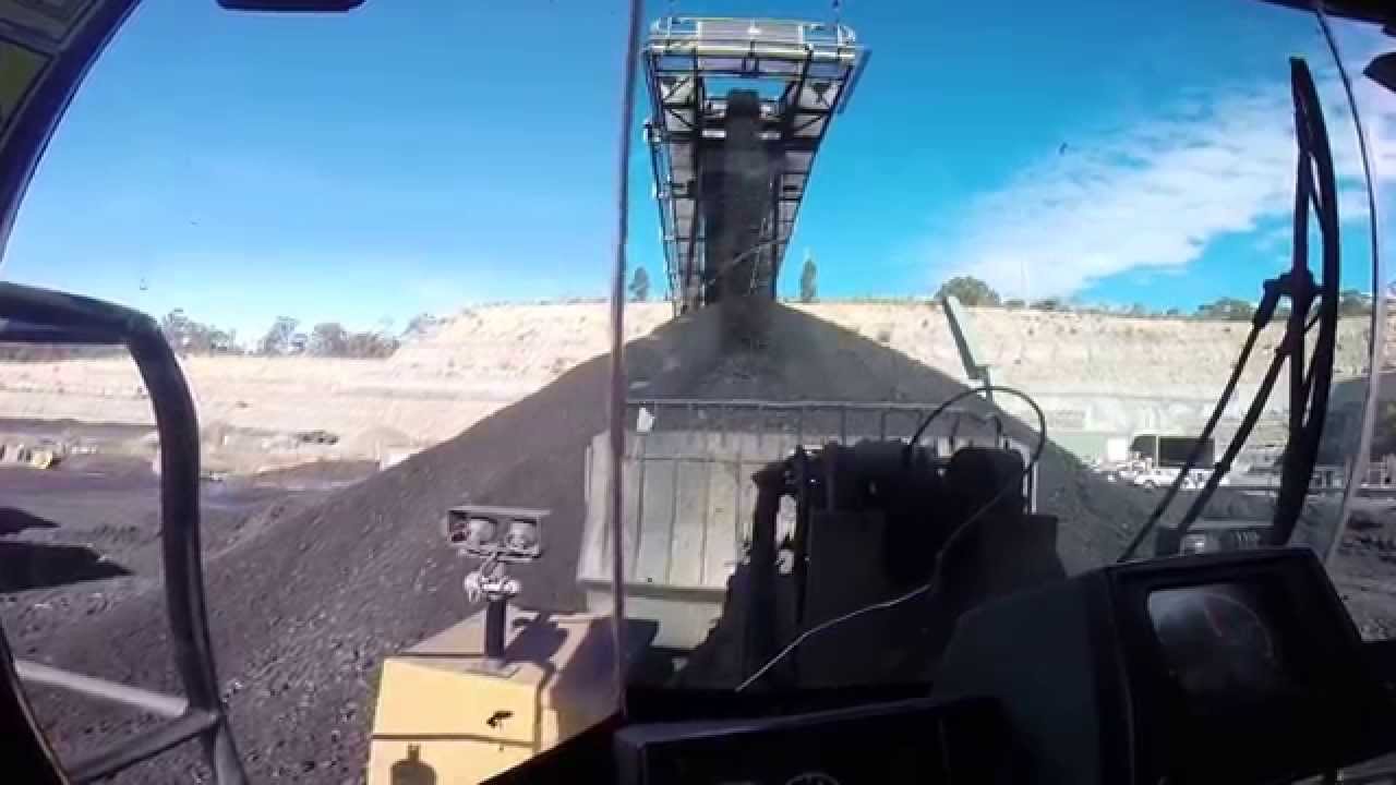 Loading Coal at Able underground mine in the Hunter Valley