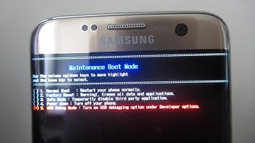 Maintenance BOOT MODE  on Galaxy S7 / S7 Edge