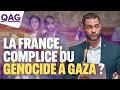 Gaza  macron rend la france complice du gnocide 