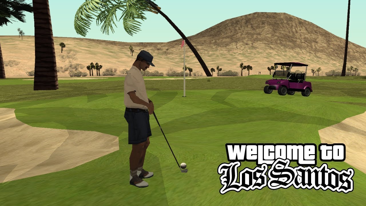 GOLF SAPÃO NO GTA SA DE PS2 