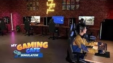 My gaming cafe simulator gameplay in mobile" #youtube