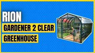 Rion Grand Gardener 2 Clear Greenhouse, 8' x 16'