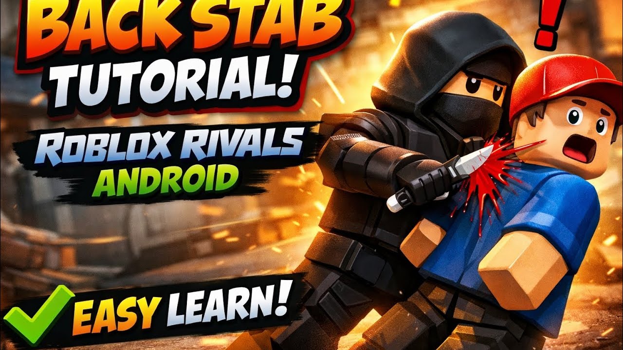 BACKSTAB TUTORIAL in Roblox Rivals 🔥 (Android Easy Guide!) - YouTube