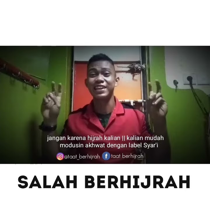One minute booster,  Salah dalam anggapan Hijrah