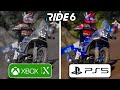 Ride 6 PS5 vs Xbox Series X Graphics Comparison