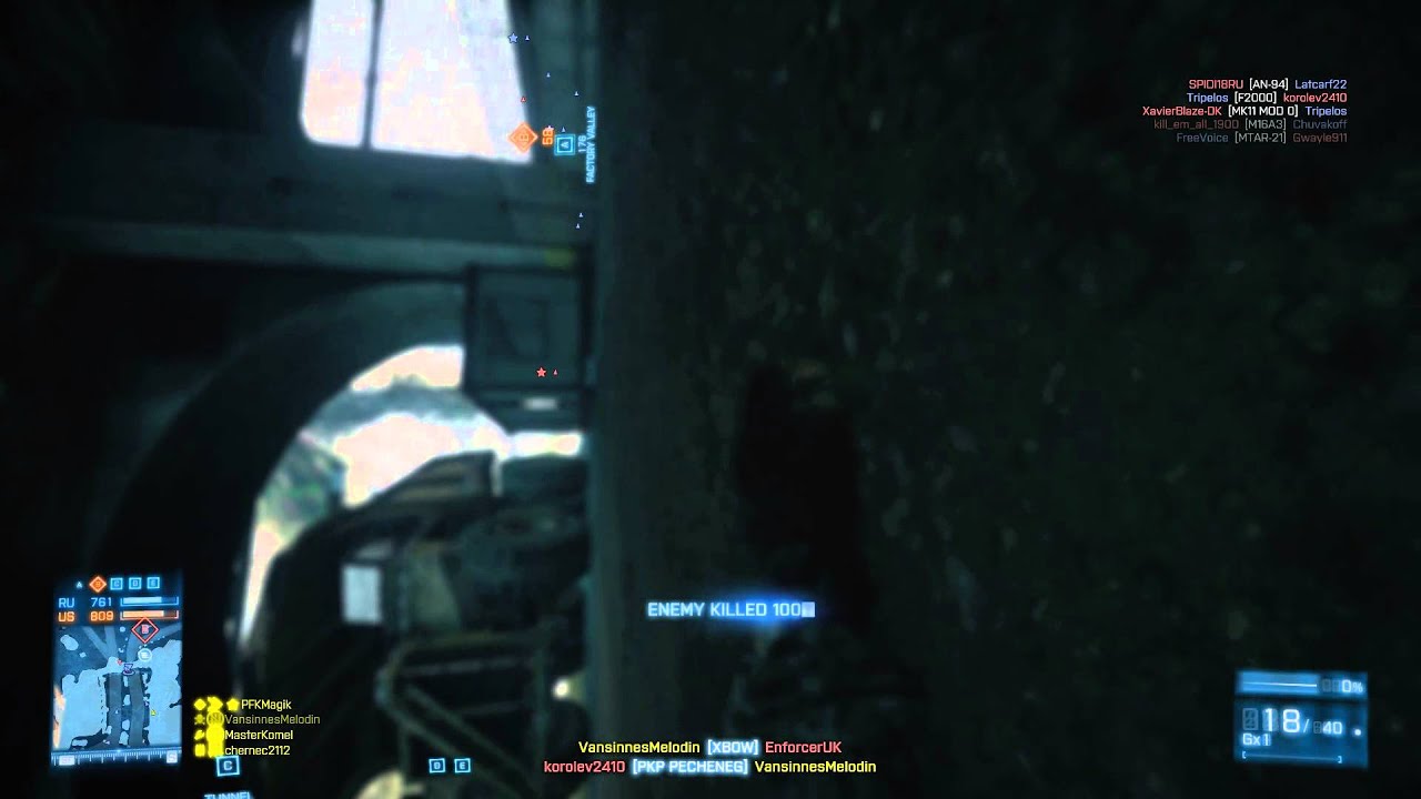 BF3 - Xbow Diary (Crossbow Beastin'!)