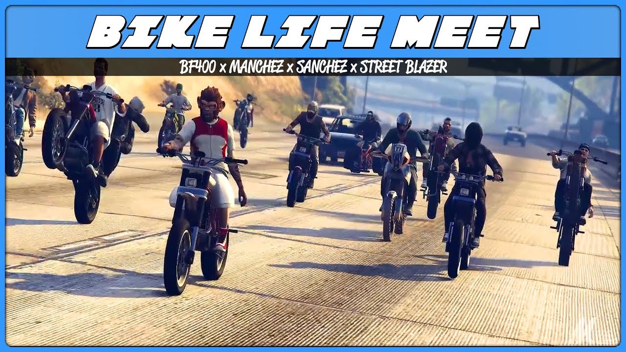 BIKE LIFE (GTA 5 Online Bike Meet) YouTube