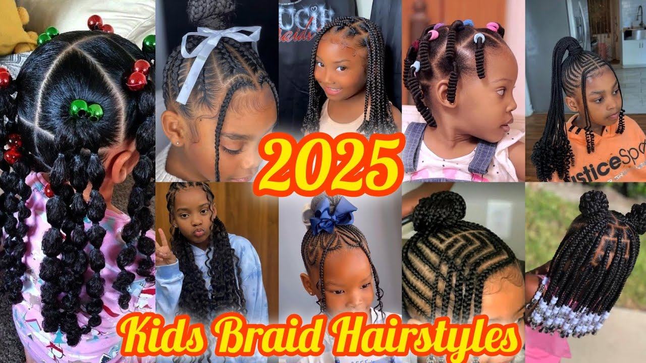‼️100+ новейших милых причесок с косами для детей, которые стоит попробовать в 2025 году