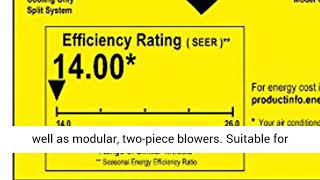Goodman 2 Ton 14 Seer Air Conditioning Condenser and Coil GSX140241 CAPF3636A6