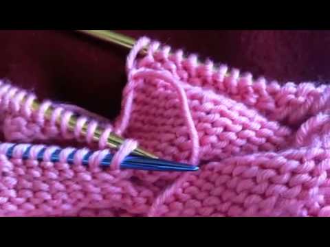 PP2TOG Knitting Stitch