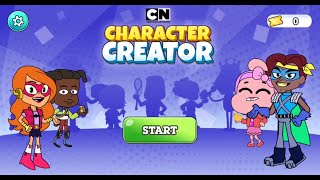 Cartoon Network Character Creator Gameplay