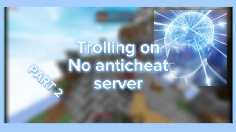 Trolling on NO anticheat server PART 2| Rise 6.0 |  Test Render