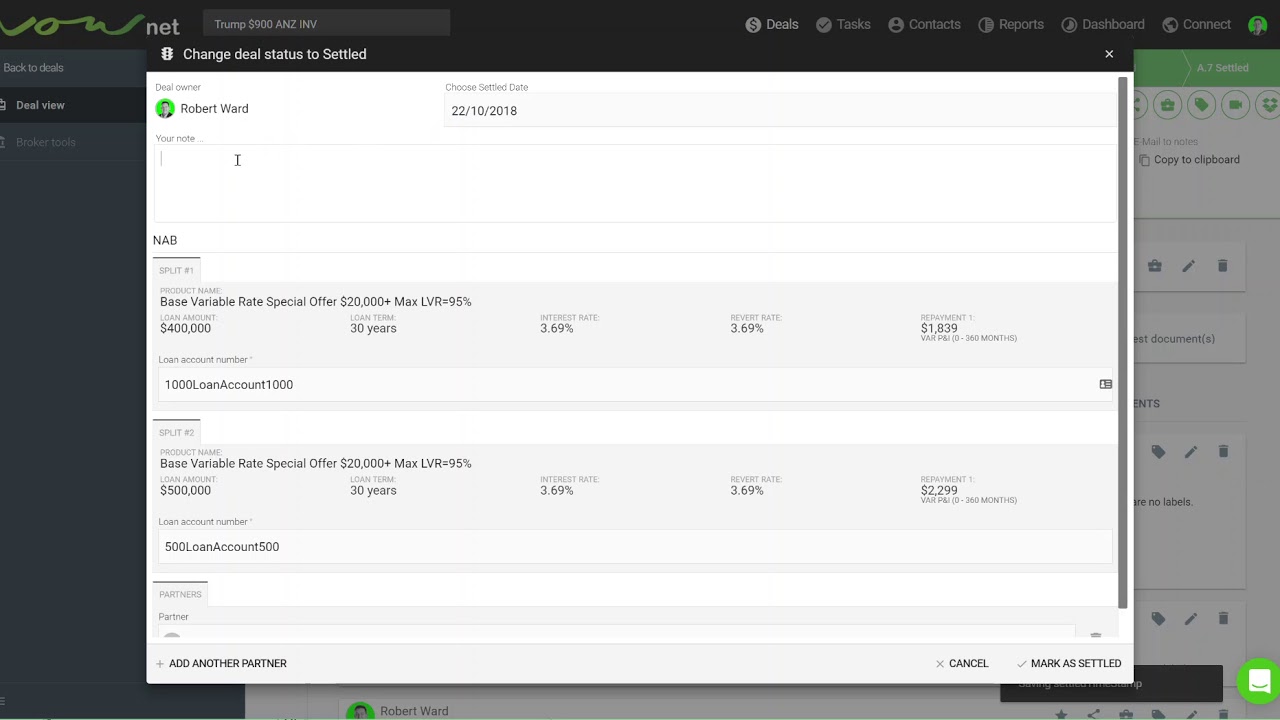 VowNet - Post to Commissions