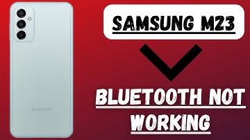 Samsung M23 Bluetooth Not Working Problem Fix || Bluetooth connection issue(SM-M236B)