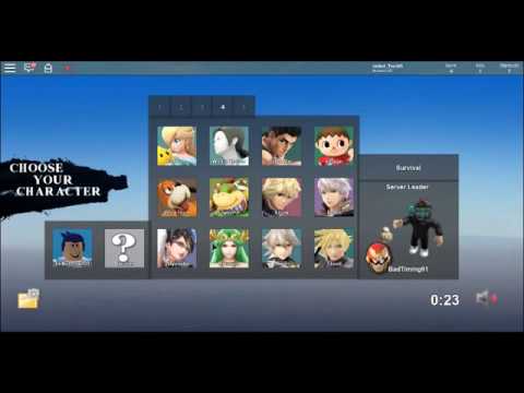 Super Smash Bros In Roblox Super Smash Bros Blox Youtube - roblox boy is here super smash bros ultimate