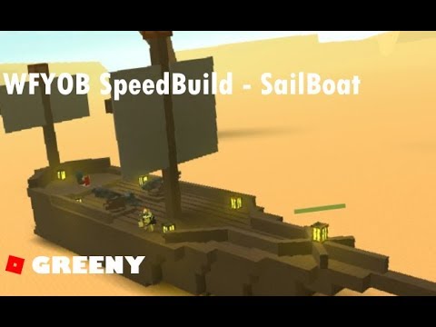 Whatever Floats Your Own Boat Speedbuild Sailboat By Greeny - whatever floats your boat roblox submarine