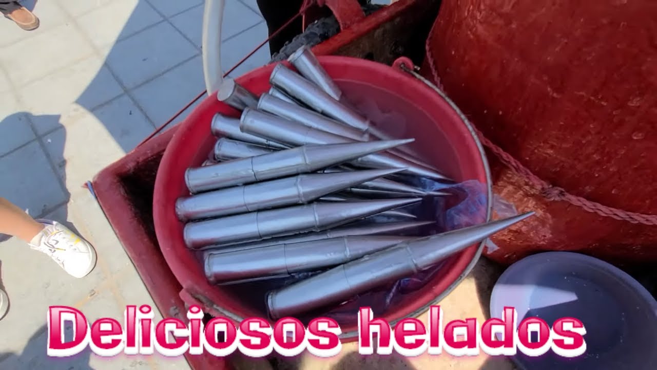 Probamos estos inusuales helados en Chapala, Jalisco y quedamos encantados con su sabor