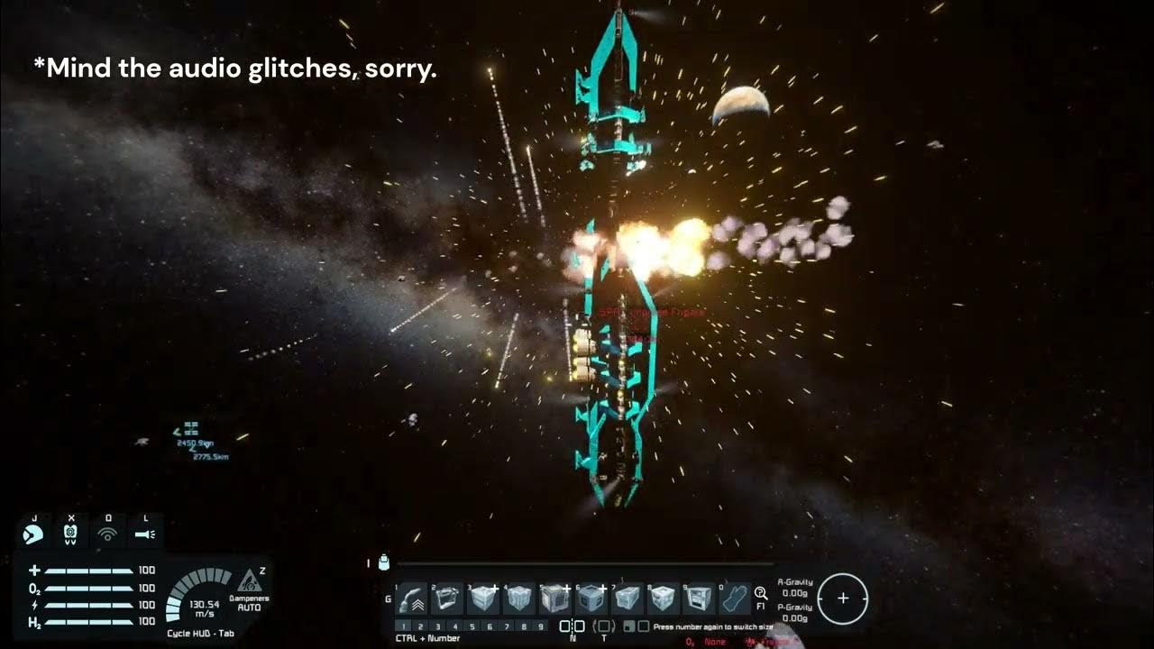 Space Engineers PCU Reducer Mk III, 5x Cluster Missile YouTube