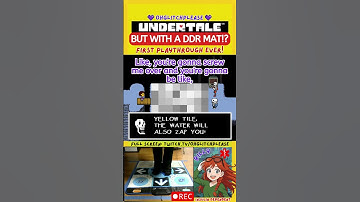 What Is This Game!? - UNDERTALE BUT WITH A DDR MAT!? #undertale #ddr #stream #diabetes #girlgamer