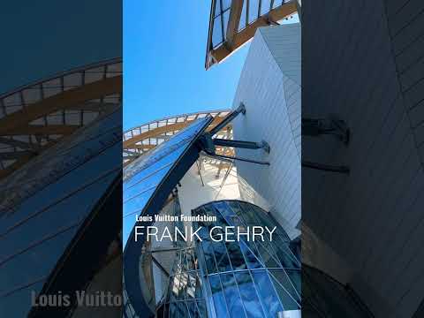Frank Gehry’s Louis Vuitton Foundation #walkingtour #architecture #paris #france