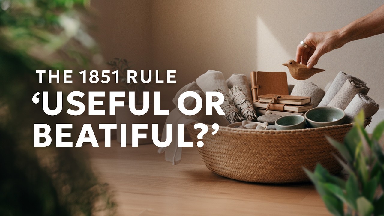 Покупайте меньше, но лучше: «Правило 1851 года» для создания осмысленного дома.