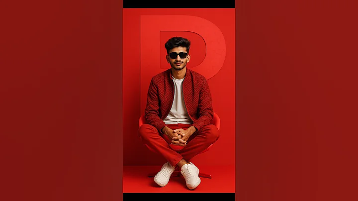 Prompt photo editing tutorial with ChatGPT || red portrait photo editing || editing zone || #viral