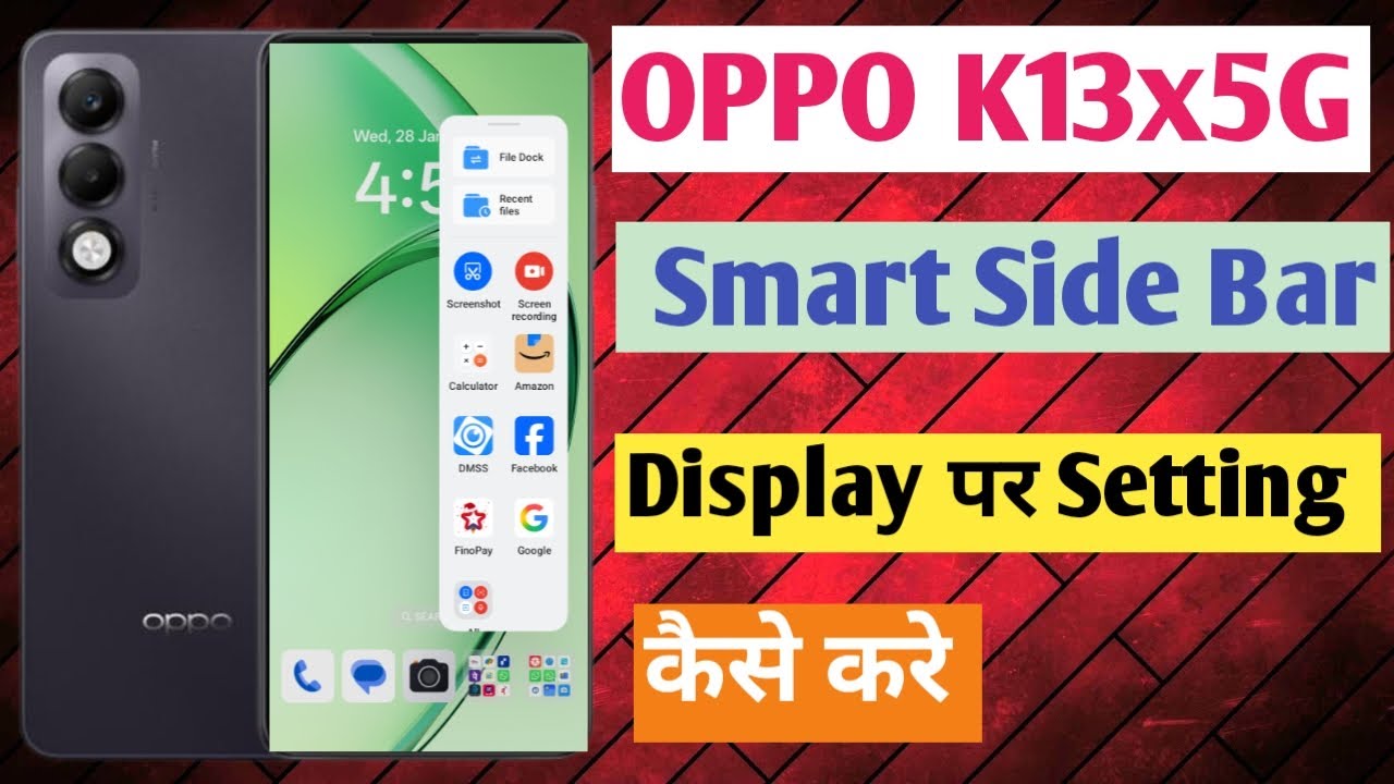 OPPO K13X 5G Me App Hide Setting kaise Kare | How To Apps Hide in OPPO K13X 5G