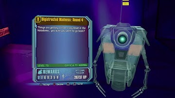 Borderlands The Pre Sequel Level 70 Holodome Slaughter DLC Digistructed Madness Round 4 Solo Athena