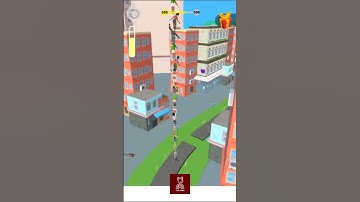 Tower Run | Level 205 | walkthrough solution (Android & iOS) #Shorts