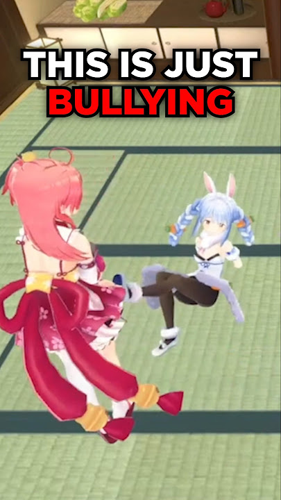 Pekora Gets Bullied By Miko For No Reason