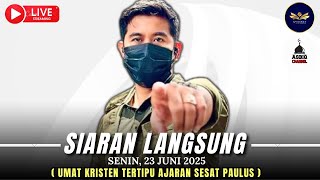 LIVE🔴DISKUSI LINTAS AGAMA TERBARU HARI INI || Senin, 23 Juni 2025