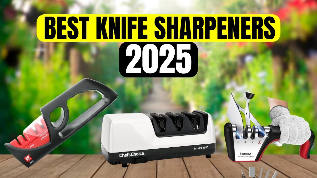 The 4 Best Knife Sharpeners of 2025 - YouTube