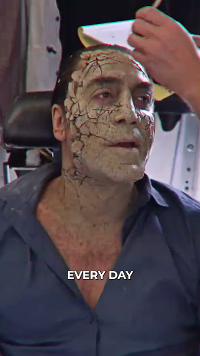 Javier Bardem Captain Salazar Transformation #piratesofthecaribbean