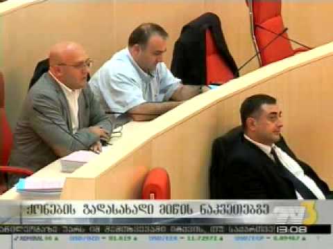 09.10.2013 გიგლა აგულაშვილი 5 ჰექტრამდე მიწის ნაკვეთის მფლობელის ქონების გადასახადის შესახებ