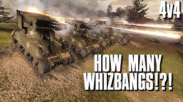TOO MANY WHIZBANGS? - 4v4 - Company of Heroes 3