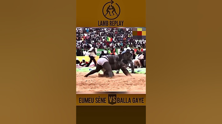 Eumeu Sène vs Balla Gaye - 2ème Combat          #luttesénégalaise #lamb #ballagaye2 #eumeusene