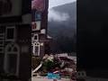 Destructions caused by flooding due  to continuous cloudbursts and heavy rainfall across North India