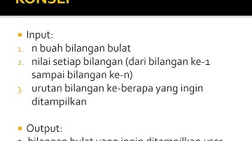 Materi Modul 6 Array 1 Dimensi - PEMBAHASAN CONTOH SOAL