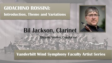 Bil Jackson performs Gioacchino Rossini - Introduction, Theme and Variations