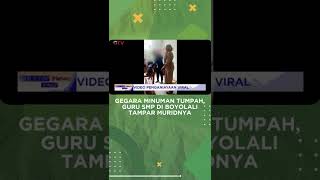 Gegara Minuman Tumpah, Guru Smp Di Boyolali Tampar Murid