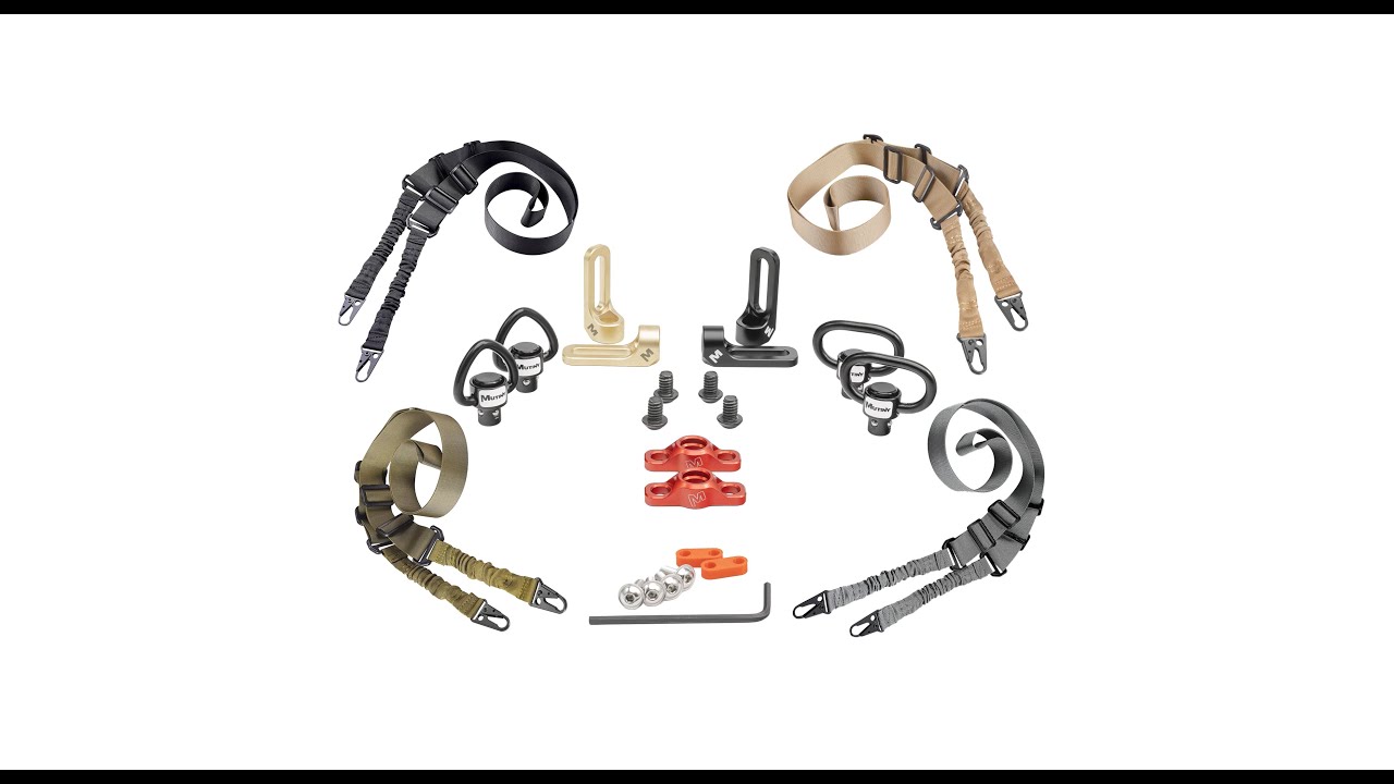 MUTINY Gray Camera Strap Bundle QD/S/RED/GREYCAMSTRAP/DLOOPS