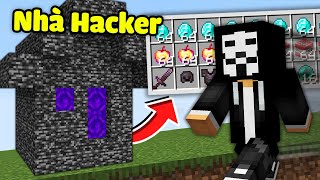 Minecraft Bedwars Nhưng Sở Hữu Ngôi Nhà Của Hacker Cho Bạn Siêu Hiệu Ứng Siêu Đồ Vip Troll Noob Team