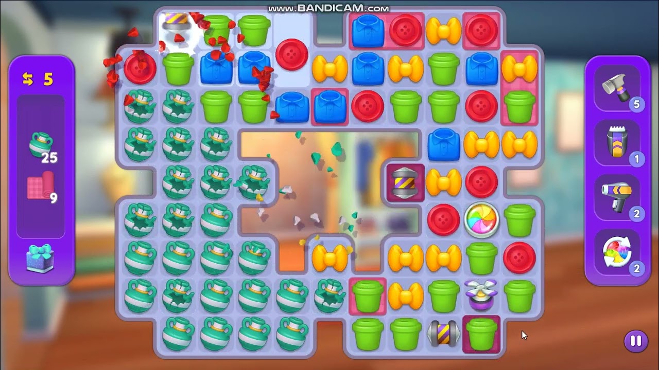 Makeover Match - Swap & Style level 250 no power-ups