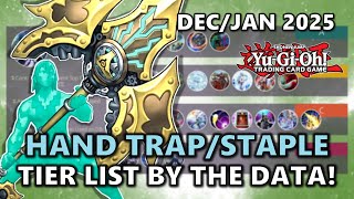 December 2024/January 2025 Hand Trap & Staple Tier List by the Data POST Ban List! | Side Deck Guide