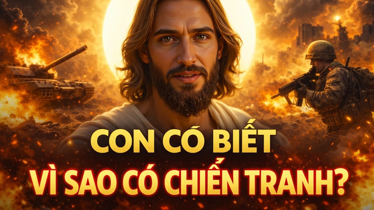 🔴Chúa Nói Trực Tiếp | Con có biết vì sao có chiến tranh?