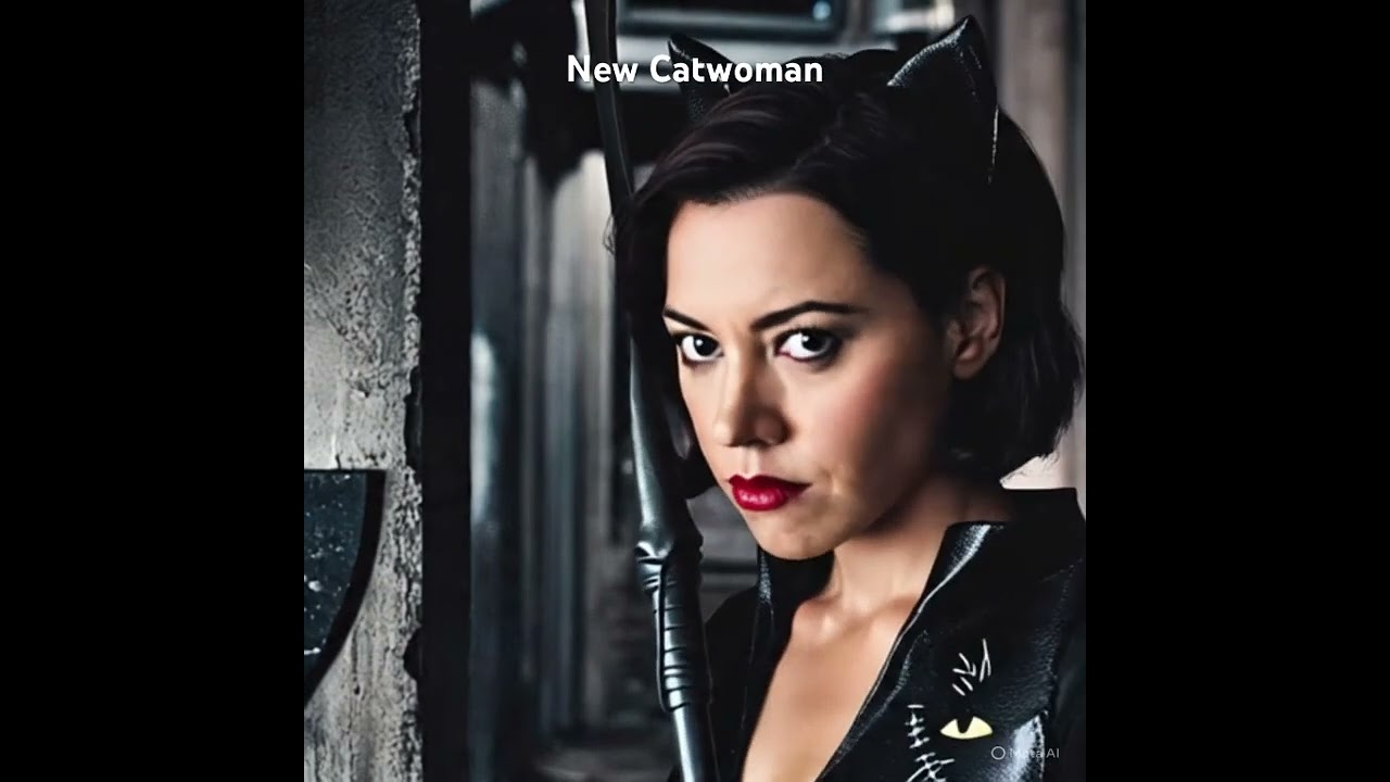 My New Catwoman Aubrey Plaza Imagine Enjoying Her On A 200 Inch Screen!