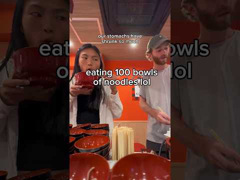 Eating 100 bowls