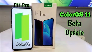 OPPO F11 Pro ColorOS 11 + Android 11 Beta Update | Apply it Now!!